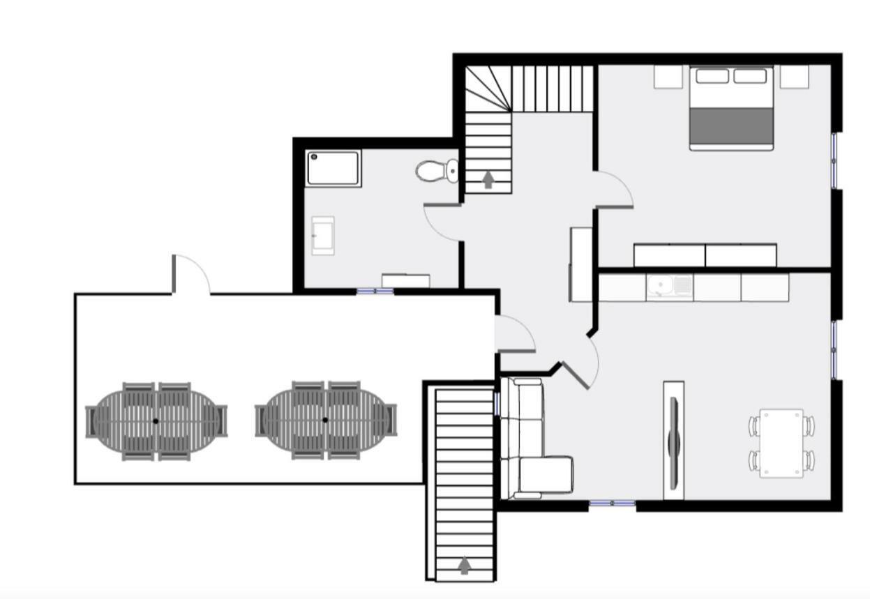 Apartamento Alpenblick Am Chiemsee Übersee Exterior foto